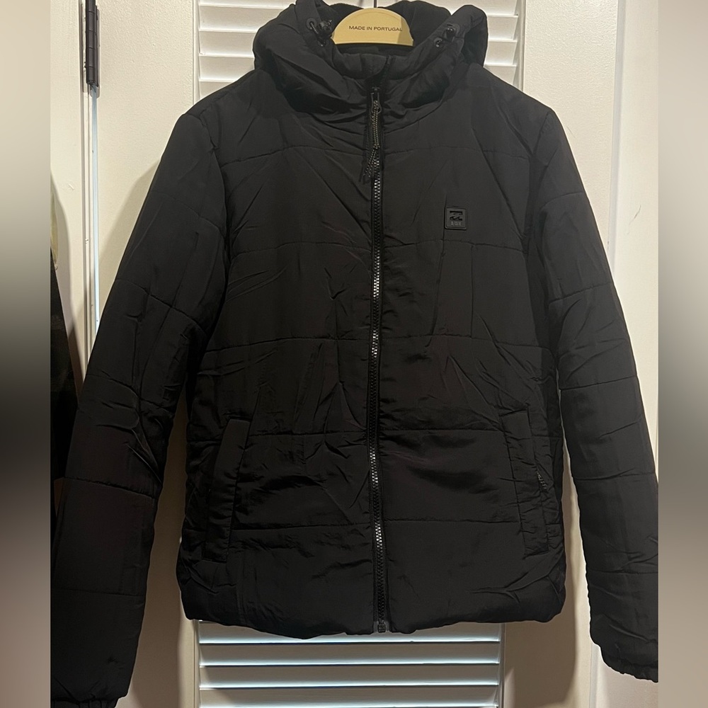 Billabong Black Puffer Jacket